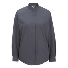 5396 Banded Collar Broadcloth Shirt